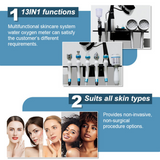 13 In 1 Hydro Diamond Dermabrasion Water Peel Face Deep Cleansing Microdermabrasion Machine182