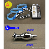 2023 New Arrival Health Gadgets Machine BDSM Electric Shock with Penis Ring Anal Plug Home Therapy Equipment for Penis Extender Sex Toys