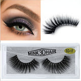 Custom False Lashes Mink Fur 3d Mink EyeLashes Eyelash Messy Extension203