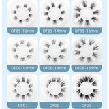 DIY Eyelash Extension Segmented Eyelashes Individual Lash Pre-cut Segment Silk 3D Lashes Make Up266