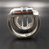 Stainless Steel Male Chastity Devices Adult Cock Cage with Arc-Shaped Cock Ring Bdsm Sex Toy Bondage Men Belt For Sale