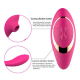 New Arrival Vagina Suction Vibrator 10 Speed Vibrating Oral Sexy Sucking Clitoris Stimulation Female Masturbation Erotic Sex Toys