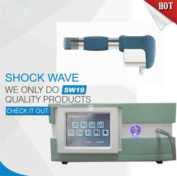 Effective Physical Pain Therapy System Acoustic Shock Wave Extracorporeal Shockwave Therapy Weight Reduce