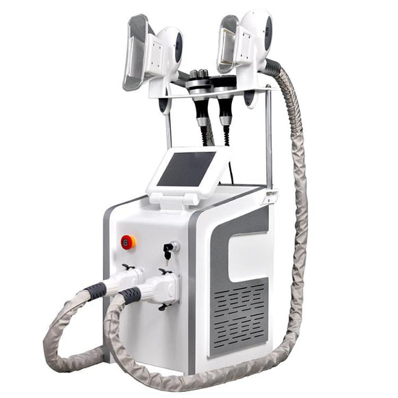 4 IN 1 cryolipolysis fat freeze slimming body sculpting 2 cryo handles 40K cavitation RF salon