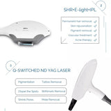 skin whitening and hair removal IPL RF Nd Yag Machine For Hair Removal with Home Use