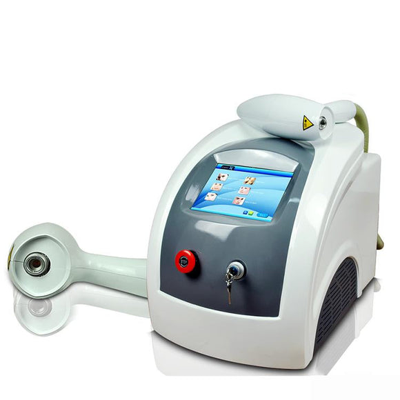 2020 Mini Q-switched Tabletop Nd Yag Laser colors tattoo removal Advanced Technology laser pigment removal home use machine For Sale