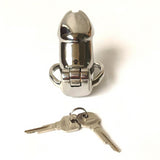 2023 Chastity Devices Male Chastity Stainless Steel Anti Off Version Paragraph Ball Stretcher Sex Ring