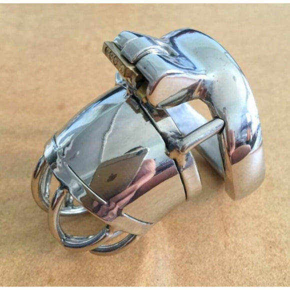 Male Chastity Device Belt Stainless Steel Chastity Devices of Sex Toy Cock Cages for Penis BDSM247