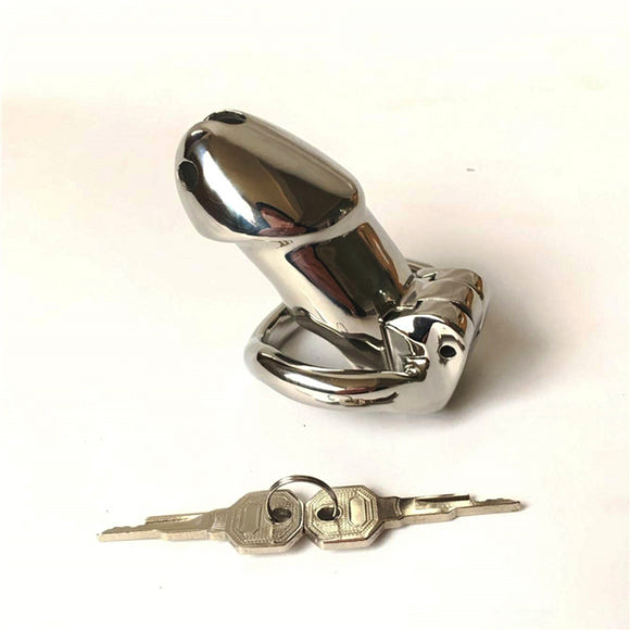 2023 Chastity Devices Male Chastity Stainless Steel Anti Off Version Paragraph Ball Stretcher Sex Ring