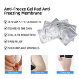 Fat Freezing Cryotherapy Accessories Parts 34x42 cm 27x30 cm Antifreeze Membrane Antifreezing Ant Cryo Anti Freezing Membranes Cool Pad