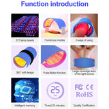 Multi-Functional 7 Colors LED Photon Therapy Beauty Equipment Hydraskincare Light Therapy Anti-aging Facial Skin Care