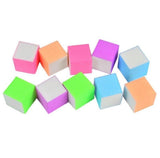 Nail Files 10Pcs Fashion Square Sanding Sponge Buffers File Grinding Polishing Multi-colored Art Manicure Tools279