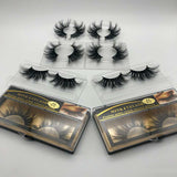 25mm 3D Mink Eyelash 5D Mink Eyelashes Natural False Big Volumn Lashes Luxury Makeup Dramatic227