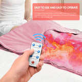 2022 Portable Lymphatic Drainage Massage Slimming Heat Thermal Machine Body Wrap Blanket