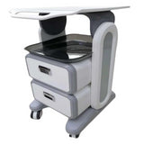 2024 New Arrival Beauty Accessories Parts Factory Directly Supply Top Grade Trolley 4 Mobile Wheels Portable Facial Spa Desk