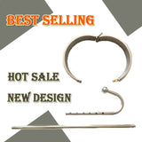 New Bondage Stainless Steel Metal Multi Choices Slave Collor with Anal Hook Women Man Neck Body Restraint Aid Bdsm Fetish Bondage