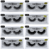 Custom False Lashes Mink Fur 3d Mink EyeLashes Eyelash Messy Extension203