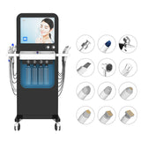 EMS RF Ultrasonic Skin Scrubber Machine Microdermabrasion Hydra SPA Skin Pore Cleaning Facial Beauty Machine