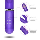 Rabbit Vibrators 12 Speeds Vibrating G-Spot Body Massager Dildo Vibrate Massager Adult Toy Multi speed Sex Toys for Women