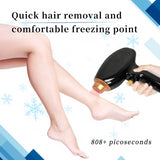 808 Diode Laser Hair Removal Machine picosecond remove freckles Pico Tattoo Removal Carbon peeling Device402