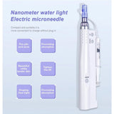 Automatic Waterlight Microneedle Mesotherapy Meso Gun Portable Acuum Skin Lift Rejuvenation Beauty Machine