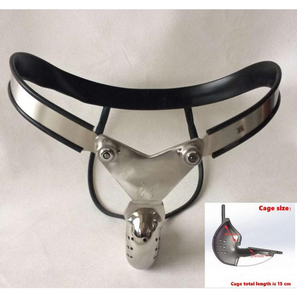 Chastity Devices Stainless Steel Male Chastity Belt Male Big Cage Sex Toys For Men Gay Penis Bondage Fetish Bionic Ring