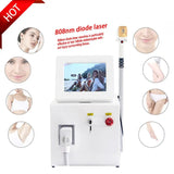 Professional Diode Laser Hair Removal Skin Rejuvenation Machine 755nm 808nm 1064nm Laser Machine Nose Hair Reduction Treatment Painless Equipment Approved