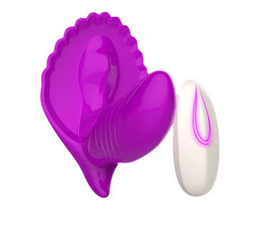 Vibrators Hot Female Invisible Shell Butterfly Dildo Underwear Strapless Penis Waterproof Remote Control Sex Toys Rechargeable207