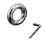 2023 New Cockrings Stainless Steel Scrotum Ring Metal Locking Cock Ring Ball Stretchers for Men Stretcher Testicular Restraint