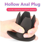 Unisex Flower Opening Hollow Anal Speculum Butt Plug Auns Vaginal Dilator Sex Toy for Couples Erotic Toys