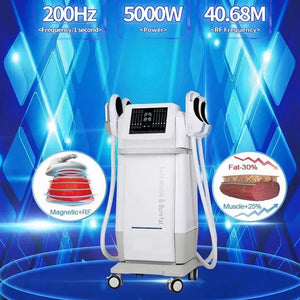 Emslim Sculptings Slimming RF Muscle Stimulate Machine EMS Electromagnetic Burn Fat Vshapen Slimming Machine Body Shape Automatic Fitness Muscle Building