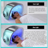 Multifunction Facial Beauty 9 Colors Pdt Led Light Therapy Panel Laser Hair Growth Treatment