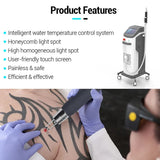 1064nm 532nm 755nm 1320nm Laser Wavelength Picosecond Q Switch ND-yag Laser Tattoo Removal Black Face Doll Skin Peeling Picosecond Machine