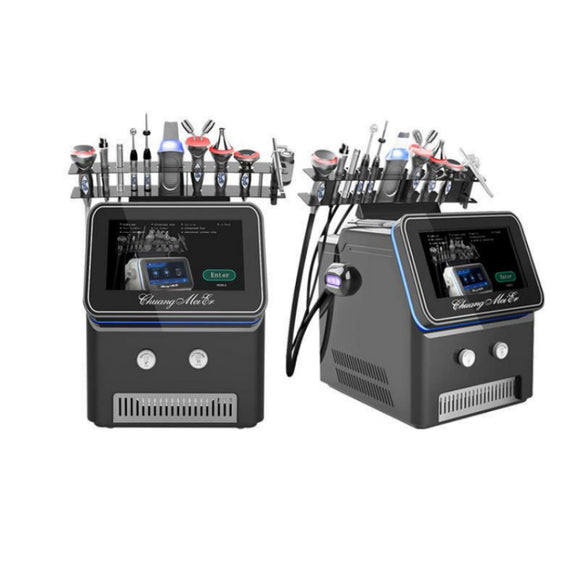 Microdermabrasion RF Ultrasonic 10 In 1 Deep Cleaning Hydro Dermabrasion Machines for Facial Cleaning405