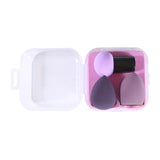 Sponges Applicators Cotton New Arrival Mushroom Head Beauty Egg Set Gourd Puff Box 2 In 1 Wet and Dry Makeup Cosmestic Tools240