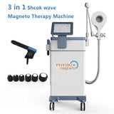 PMST WAVE 3 in 1 Magnetic Therapy Physio Magneto Machine with ESWT Pneumatic Shockwave Infrared Physiotherpay Equiptment for Body Pain Relief ED Treatment