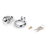 New Style Alloy Chastity Device Rabbit Metal Male Belt Cock Cage Penis Ring Locking Bondage Sex Toys Products for Men