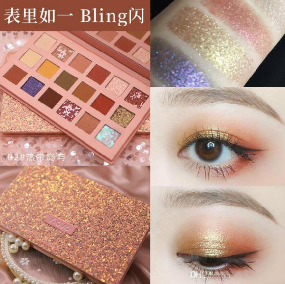 Eyeshadow Palette 18 Colors Metallic Glitter Matte Pigmented Eye Shadow Powder Make Up Products Easy To Wear260