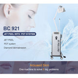 LED Skin Rejuvenation PDT System Jet Peel Device for Acne Removal Diamond Dermabrasion