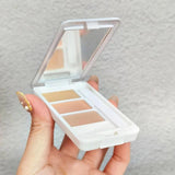 3 Colors Concealer Palette Creative Concealer Makeup Foundation Contour Cream 4.5g251