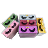 Mink Eyelashes Bulk Wholesale 10 Styles 3d Lashes Pack Natural Thick Handmade Makeup False Lashes226