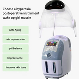 7 Color PDT LED Photon Therapy Skin Tightening Eebalance PH Levels Moisturizer Collagen Activation Improve Signs Of aging Oxygen Facial Dome Mask Sprayer Machine