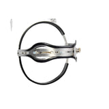 Female Adjustable Model-T Stainless Steel Chastity Devices Belt with One Locking Vaginal Plug Butt Plug Removable