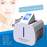 Microdermabrasion Hydro Facial Skin Tightening Wrinkle Removal Machine 8 IN 1 Beauty RF Equipment Face Cleansing Improve Blackheads Water Peel Aqua Acne Device