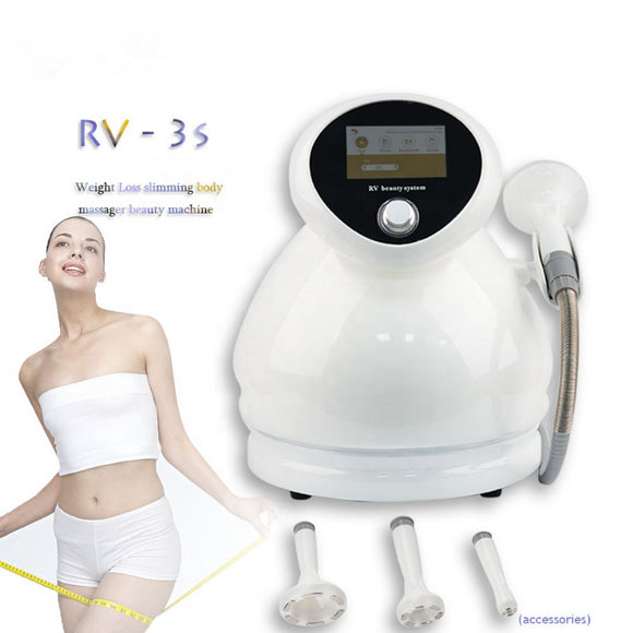 Portable 3 IN 1 photon rf vacuum therapy machine RV-3S for eyes,face and body treatment