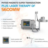 Rehabilitation Center Use Magnetic and Laser Therapy for Sport Injury Pain Relief Pmst Neo Plus Physio Magneto Extracorporeal Physiotherapy Machine