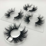 25mm 3D Mink Eyelash 5D Mink Eyelashes Natural False Big Volumn Lashes Luxury Makeup Dramatic227