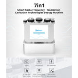 6 In 1 Ultrasonic Cavitation Machine Radio Frequency RF Vacuum Bio Microcurrent Anti-aging Body Face