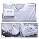 Top-Selling 2 Zone Far Infrared Massager Body Slimming Sauna Blanket Heating Therapy Slim Bag Spa Loss Weight Detox Machine