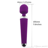 Adult Sex Toys for Woman 10 Speed USB Rechargeable Oral Clit Vibrators AV Magic Wand Vibrator G-spot Massager